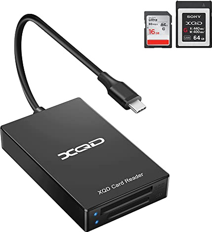 Lector de tarjetas XQD