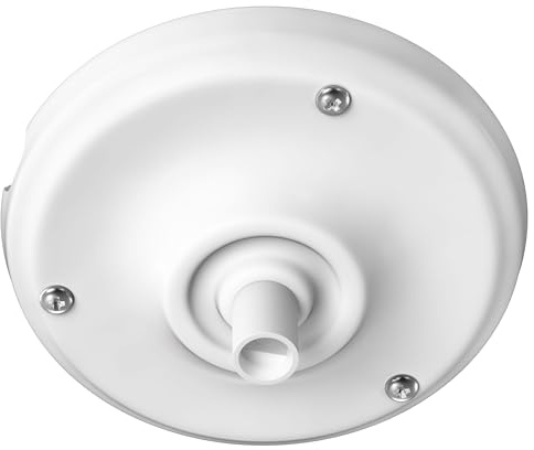 ledscom.de Baldaquin, porcelaine, blanc, 105mm Ø