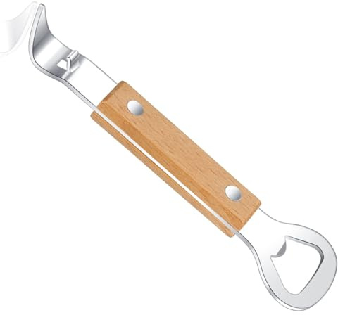 HANCELANT Can Punch Bottle Opener, Manual Stainless Steel Can Opener 1 Pack