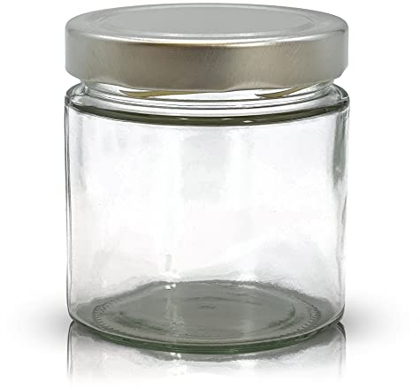 Apoidea – Honiggläser 500g mit DEEP Twistoff Deckel in Silber 104 Stück/Honiggläser 500g mit Deckel/Honigglas und Einweckglas Deepglas/Hochwertige Honig Gläser für Ihren eigenen Honig