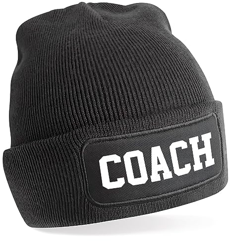 TeeDesign Berretto Coach. Idea Regalo Compleanno per Uomo Donna Sport Calcio e Mister - Cappello Coach