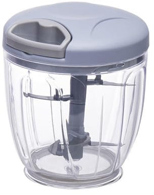 OLiWia 500/900ml Manual Meat Mincer Garlic Chopper Rotate Garlic Press Crusher Vegetable Onion Cutter Kitchen Cooking Accessories