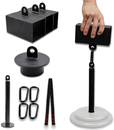 Lights Mountain Metal Pinch Block Grip Set with Loading Pin, Pinch Block Grip Workout Rock Climbing Power Grips Forearm Finger Exerciser Strength Training Strengthener Equipment
