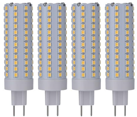 yongjia G8.5 LED Lampe 10W 1500LM AC 90–265V G8.5 LED Glühbirne Nicht dimmbar (4 Stück) (Color : 4500K)