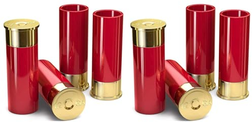 vdha Pack of 8 12 Gauge Shot Glasses