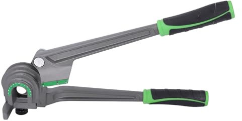 180 Degree Tubing Bender, 3 in 1 Copper and Aluminum Tube Bending Tool for 1/4, 3/8, 1/2'', Long Handle HVAC Pipe Bender for Air Conditioning and Refrigeration Repair