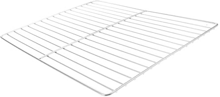 BESPORTBLE Parrilla De Barbacoa De Acero Inoxidable 34.7x26.7 Cm Para Exteriores y Cocina, Rejilla De Cocción Multiusos Diseño De Malla Para Asar Carnes, Mariscos y Verduras De Forma Uniforme