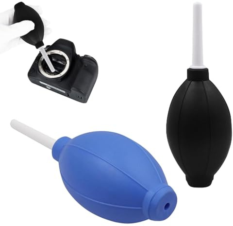 2 StüCk Blasebalg,Blasebalg Kamera Staubentferner,Air Blower Reinigung,Blow Staub,Mini LuftgebläSe Geeignet Zum Reinigen Von Kamera,Sensor,Tastatur,Objektiv
