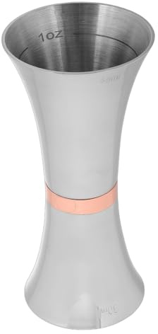 HOMOBABE Jigger Doble Inoxidable Taza Medidora para Cócteles 30Ml y 60Ml Herramienta de Bar Resistente para Vino y Bebidas Diseño Elegante y Práctico