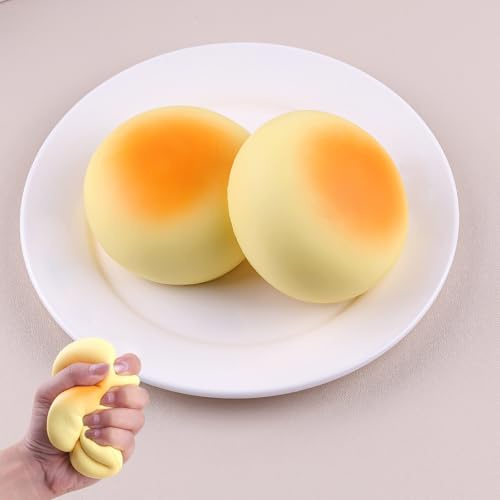 Anboor Squishies giocattolo a sospensione lenta per bambini, pane, squishys, schiuma, cibo, panini, jumbo, grande giocattolo da spremere