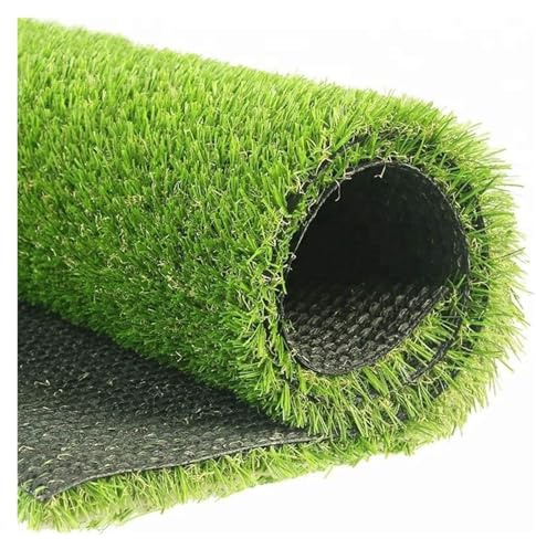 WLCNYL Césped Artificial, césped Artificial, césped para Interiores y Exteriores, césped Artificial para Mascotas, Alfombra sintética Gruesa para Patio Trasero, 3,35 m x 4,55 m