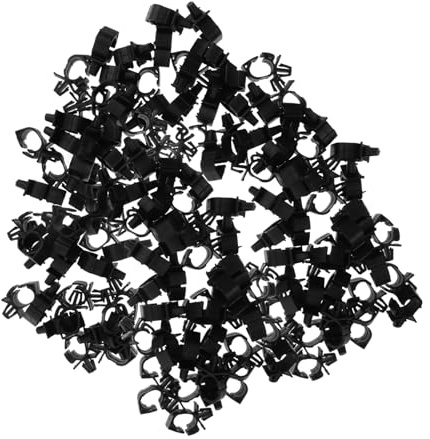 DOITOOL 100pezzi Clip Per Cavi Auto Clip Per Cablaggio Per Carrozzeria Morsetto Per Cavi