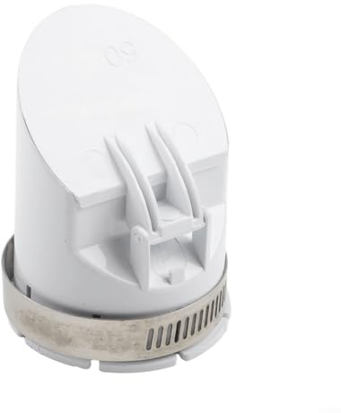 Gettimore Clapet anti-retour anti-retour pour tuyau anti-odeurs et anti-insectes (50 mm)