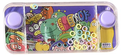 Aqua Loop Toss Toys – Wasserring-Konsole Aus Hochwertigem Material, Einfache Drucksteuerung, Fesselndes Puzzle-Gameplay, Leichtes Handheld-Design, Koordinationsverbesserndes, Lehrreiches, Unterhaltsam