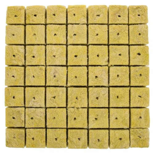 Tofficu Blocs Nutritifs pour Plantes, 49 Pièces, Drainage | Jardin Extérieur et Terrasse, Texture Légère, Entièrement , Transport et Repiquage Facilités, Couleur Kaki