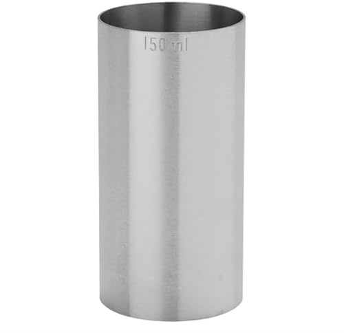 We Can Source It Ltd - 150ml Stainless Steel Thimble Wine Measure, Spirit Measuring Cups, Jigger Ideal for Bars, Cocktails, Spirits & Bartending, CE Marked