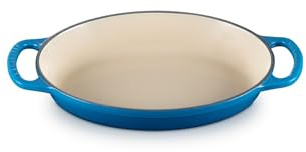 LE CREUSET Signature 20188242002422 Auflaufform aus emailliertem Gusseisen, 24 cm, 0,9 Liter, Marseille