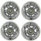 Inliner Rollen, für Freizeit-Skating PU 70mm/82A 4 St. + Lager ABEC7 8 St. Nils