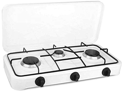 MASTER Cooktrial - Hornillo de 3 fuegos con tapa