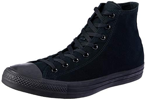 Converse CTAS HI Damenschuhe Leinenschuhe Sneaker high Schwarz Freizeit, Schuhgröße:42 EU