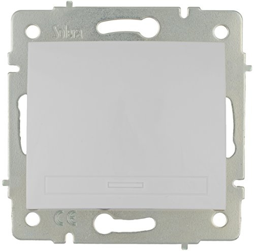 SOLERA ERP09QC - Conmutador de Cruce, conexión rápida, sin Marco, Color Blanco