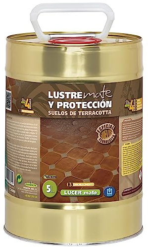 Monestir LUCER LUSTRE Y PROTECCION para suelos Terracotta o barro ACABADO MATE 5L MONESTIR, El embalaje puede variar