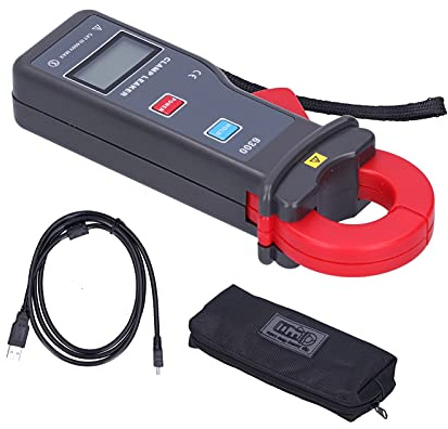 Pince Ampèremétrique ETCR‑6300 Écran LCD Pince Multimètre de Courant de Fuite Ampèremètre à Pince avec Interface USB