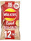 Walkers Oven Baked Sea Salt Crisps 12 x 22 g, Red