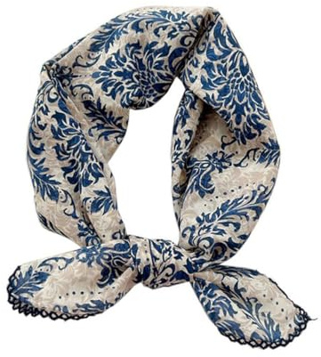 Pemilosci Large Cotton Bandana Head Hair Wrap Scarf for Women 28 x 28 inch