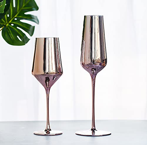YOtat Ensemble De Verres À Vin Rouge Verres À Whisky À L'Ancienne Tasses À Boissons en Verre Cadeau Fait À La Main pour Les Amateurs De Bourbon Verrerie De Style Verres À Rhum Fête des Pères Géante