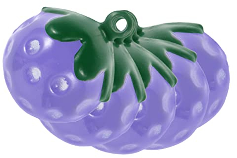 SEWACC 5stücke Erdbeeranhänger Haustier Glocke Für Hundehalsband Pet Bell Charm Halsband Zubehör Aus Kupfer Mit Cartoon Design Als Schlüsselanhänger Oder Armband Anhänger