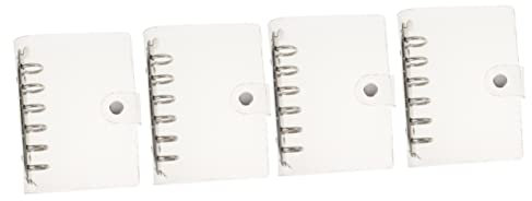VILLCASE 4stücke Transparentes Notebook Cover Für Ringbuch Schützende Für Planner Und Design Leicht Und Rutschfest Optimal Für Notizen Und Dokumente
