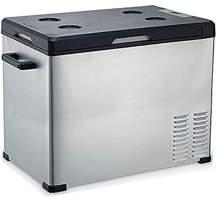 Frigorifero portatile a compressore per auto, color argento, 30 l (20 l) (50 l), per camion, congelatore, per viaggi, campeggio e viaggi su strada