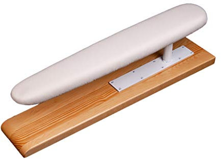 WJFTODAY Tabla de Planchar de Madera Maciza: Tabla de Planchar de Varios Estilos de escriar de Varios Estilos de Escritorio pequeño para el hogar, Mesa de Planchar con Brazo/Escote Multifuncional (F)