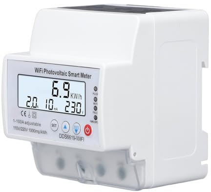 Smart Electricity Energy Usage Watt Monitor Meter Breaker Switch 4P Smartphone Remote Control Timer for Apartment Factory Home Energy Monitor