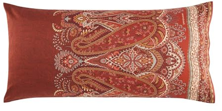 Bassetti SABBIONETA Kissenhülle zu Bettwäsche aus 100% Baumwollsatin in der Farbe Bordeaux R2, Maße: 40x80 cm - 9331454