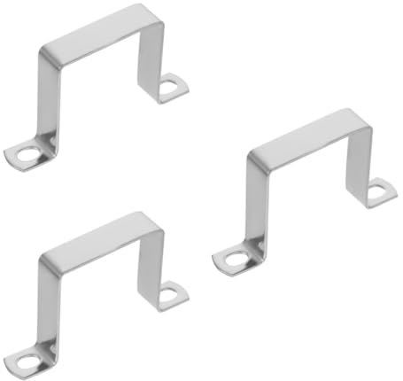 Artibetter 3stücke Edelstahl Rohrklemme Quadratische Rohrhalterung Vielseitige Anwendung Für Wasserleitungen Installieren Robust Und Langlebig Für Heizungs Und Wasserversorgungssysteme