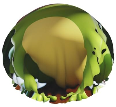 Doppelschichtige Duschhaube für Frauen, wiederverwendbar, elastisch, niedlicher Frosch, Haarkappen, wasserdicht, für Spa, Salon, Duschhut, Haarkappen