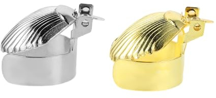 FUTUREORYY 2 pièces Extincteur de Bougie Automatique Métal Éteignoir pour Mèches Sécurité Anti-Incendie Domestique Design Compact et