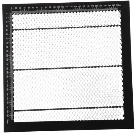 Veemoon Honeycomb Engraving Bed Mat for Cutter Engraving Machine Antiwear Metal and Wood Worktable Platform with Stable Heat Dissipation Surface for Precise Artistic and Industrial Use