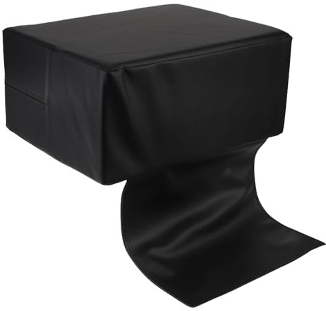 ELAYARD Coussin Rehausseur pour Siège de Coiffure Garçon et Filles Coussin Épais Noir en Mousse Souple Portable et Lavable en Machine Adapté aux Salons de Coiffure et Usage Familial