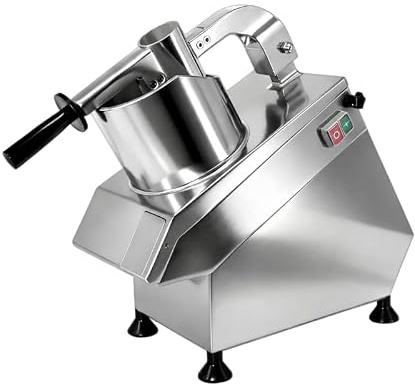 Cortador de verduras eléctrico profesional – 750 W – 5 discos de corte