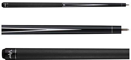 Viper by GLD Products Diamond 58 2-Piece Billiard/Pool Cue, Black, 19 Ounce