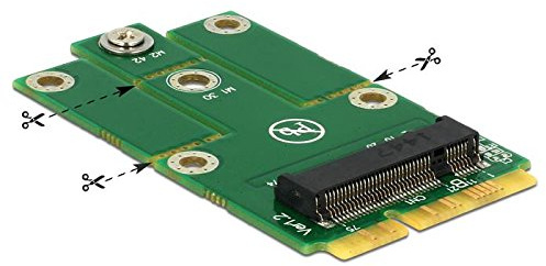 Delock 62654 mini PCle Adapter
