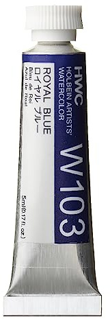Holbein Aquarellfarben: 5?ml Tube Royal Blau