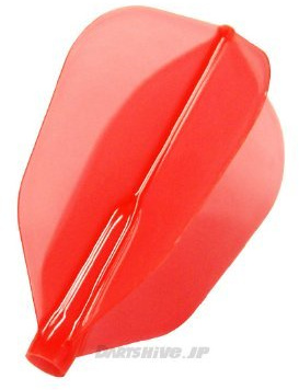 Cosmo Freccette Fit Flight (Air) Confezione da 3 freccette Super Shape (rosso)