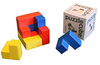 Holzspielzeug Holzpuzzle cube bunt BxHxT 5x5x5cm NEU Holzbaustein Puzzle Legespiel Spielsortiment Spiele Spielzeug Strategiespiel Geschicklichkeitsspiel Bauspiel Geduldsspiel Holzgestaltung Holz