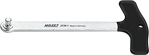 HAZET Handbremsbacken-Haltefeder-Werkzeug 2730-1, Länge 155 mm | Länge 155 mm, 88 g, Länge: 155 mm, Antrieb 640240 Bremsendienst,, Auf beengte Platzverhältnisse abgestimmtes Werkzeug