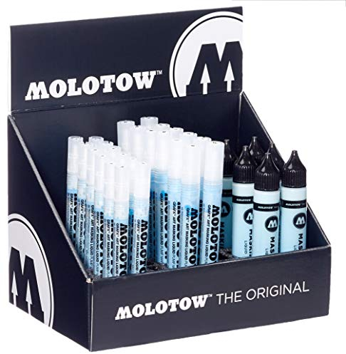 Molotow Sales Display AQUA Farbe Brush Sets, verschiedene Modelle, nein