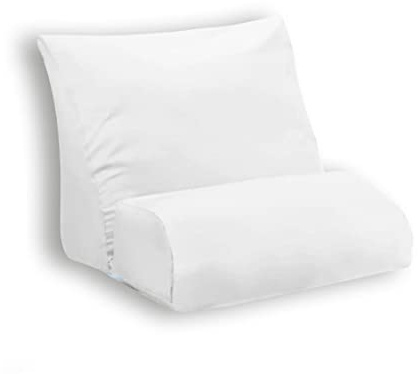Dreamolino Flip Pillow Kissen weiß - Bauch- und Seitenschläferkissen - Rückenstütze, Beinruhekissen & Lesestütze
